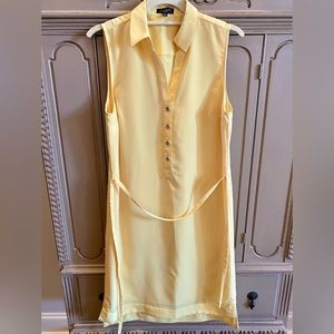 The Limited yellow sleeveless dress